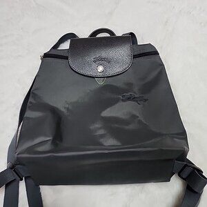 Longchamp Backpack Gray Women's Size Medium